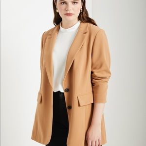 Eloquii jacket - gorgeous camel color